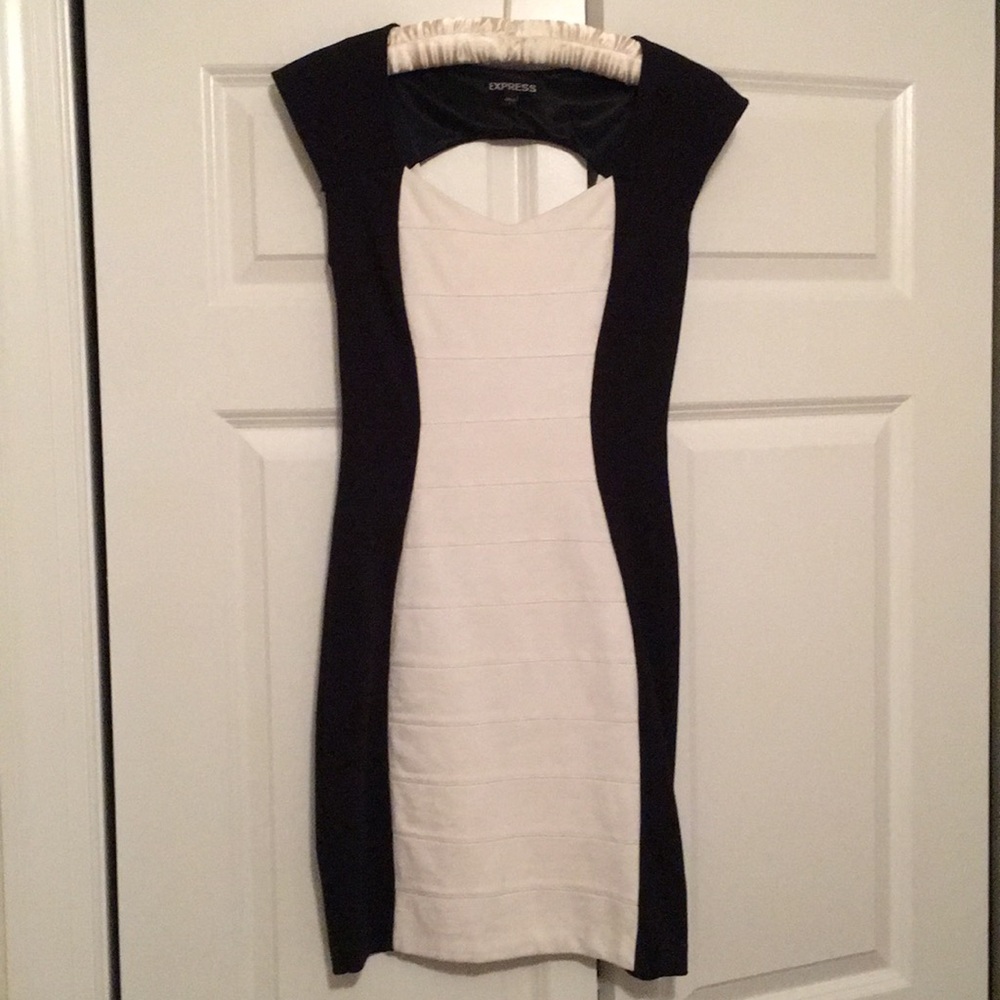 Black and White dress